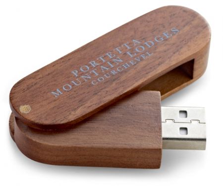 personalized wooden USB Flash Drive